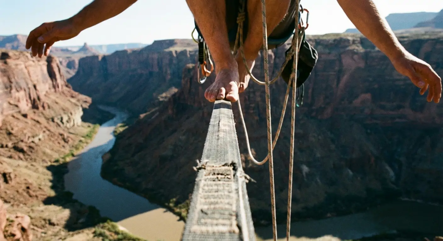 Webbing for slackline
