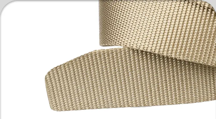 Cleanly cut and sealed end of the tactical belt to prevent fraying