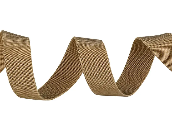 Macro view of the double-layer high-tensile nylon webbing