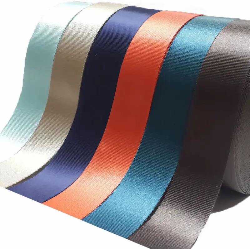 A heavy-duty nylon recovery strap in action.