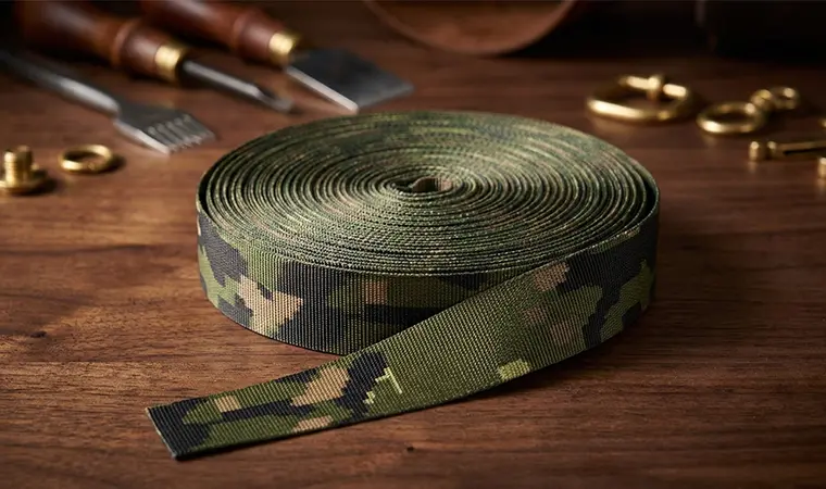Swedish M90 Splinter Camo Webbing
